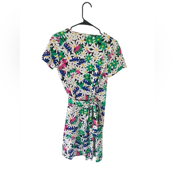 Diane Von Furstenberg Julian Floral Wrap Dress - Picture 5 of 6